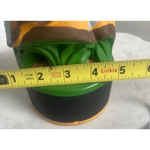 Vtg Studio Piece by BW 1970 Painted Ceramic Figurine N.A. Woman Yellow Dress Hat - Picture 13 of 13